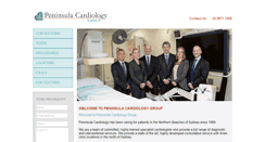 Desktop Screenshot of cardiologycentre.com.au