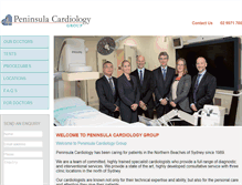 Tablet Screenshot of cardiologycentre.com.au